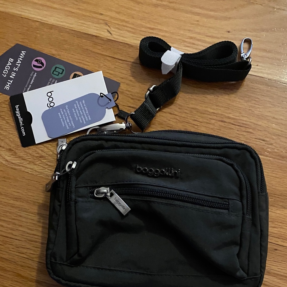Baggallini Dark Gray Belt Bag